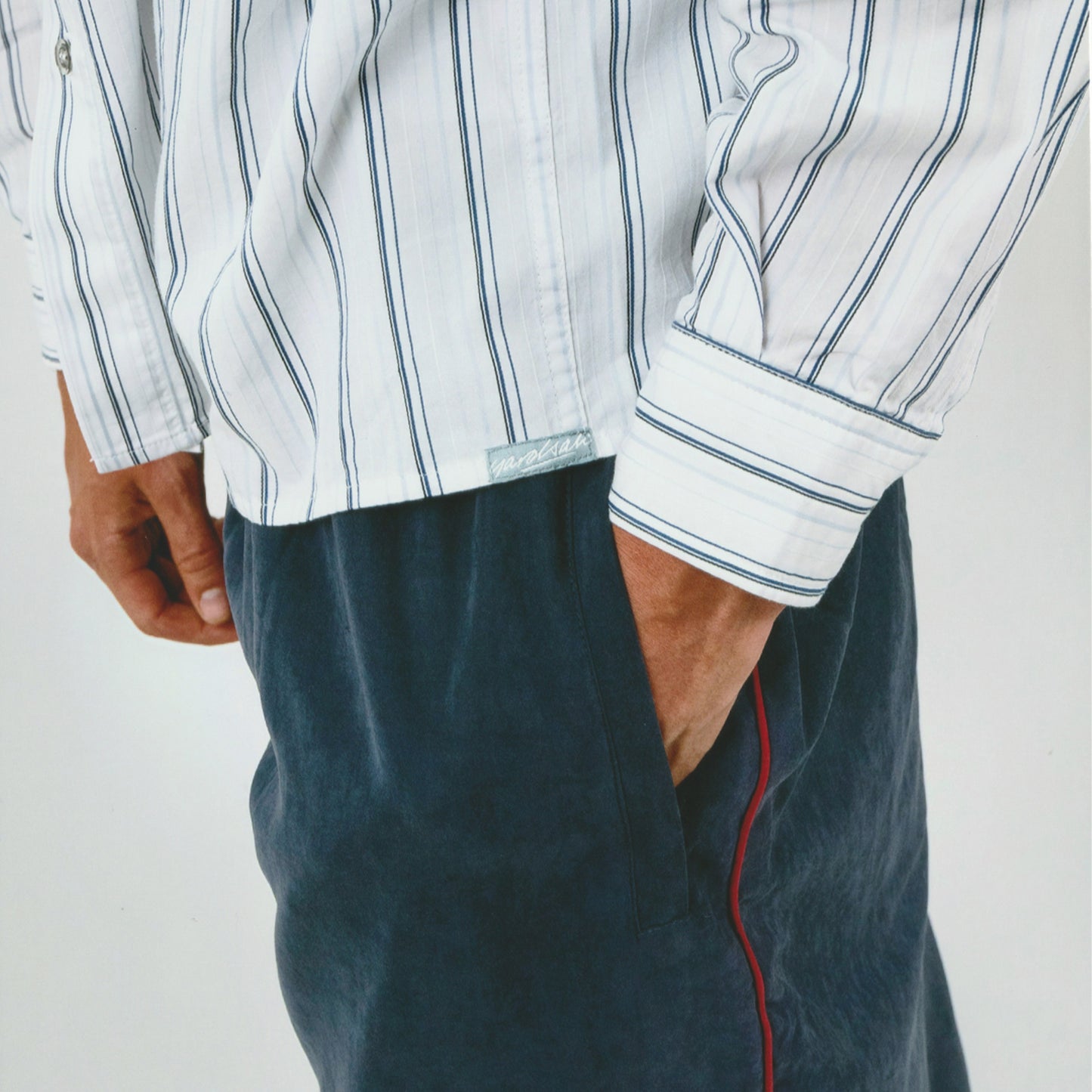 Nightline Stripe Shirt (Blue)