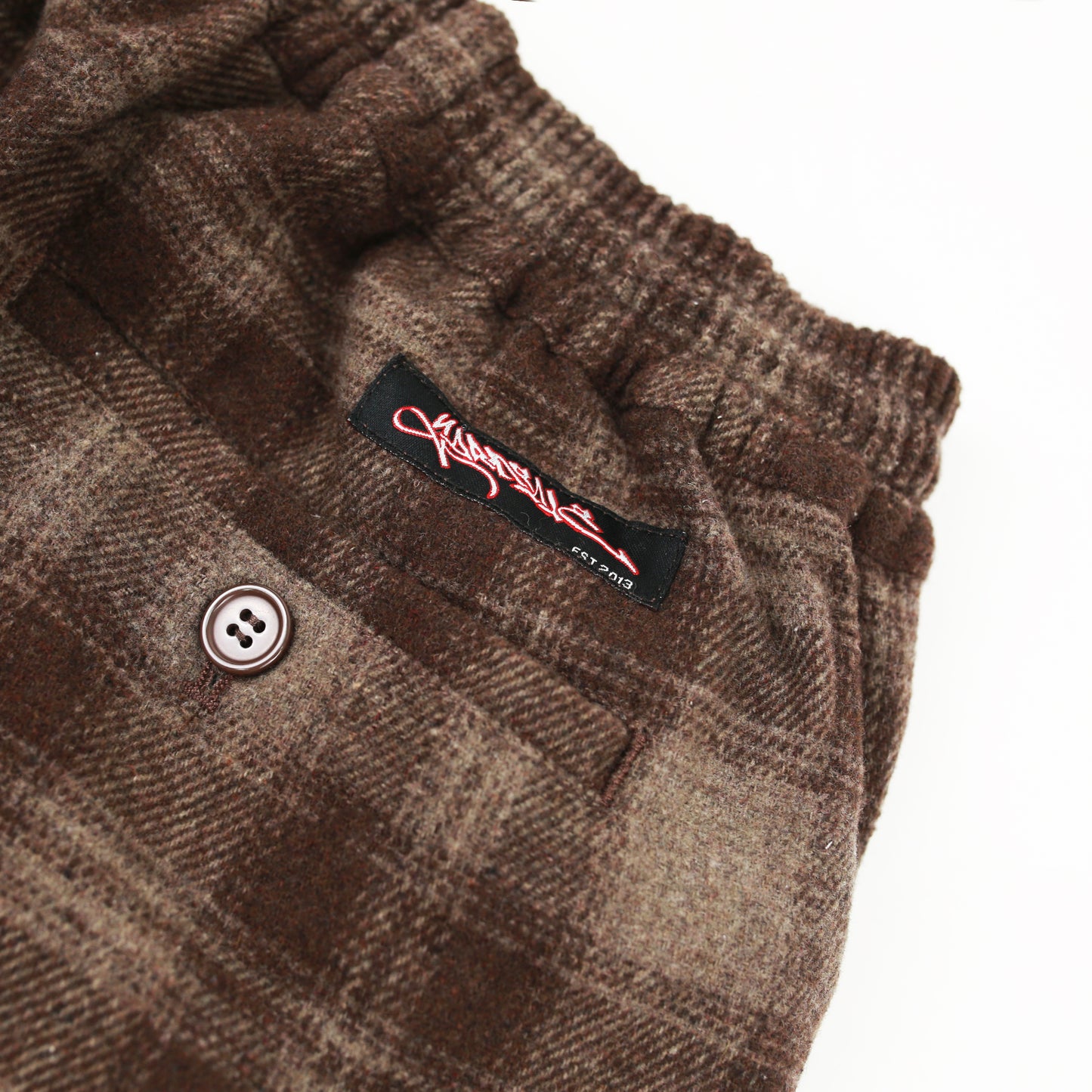 Shoreline Plaid Shorts (Brown)