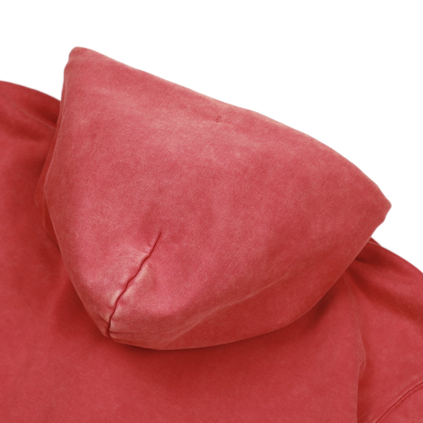Raw Edge Hood (Red)