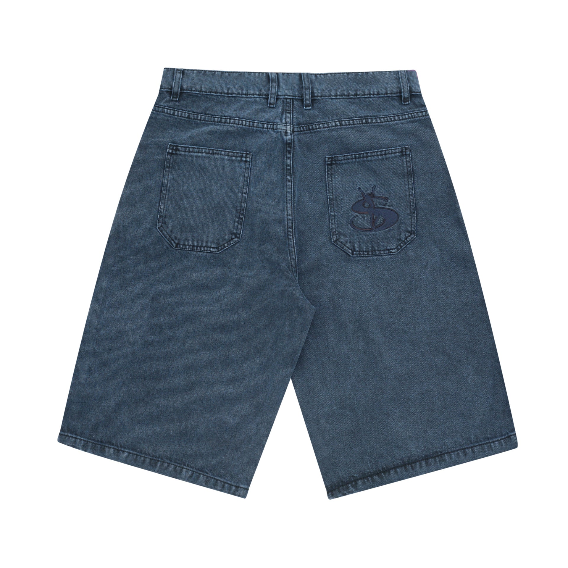 Phantasy Shorts (Overdyed Blue) – YARDSALE
