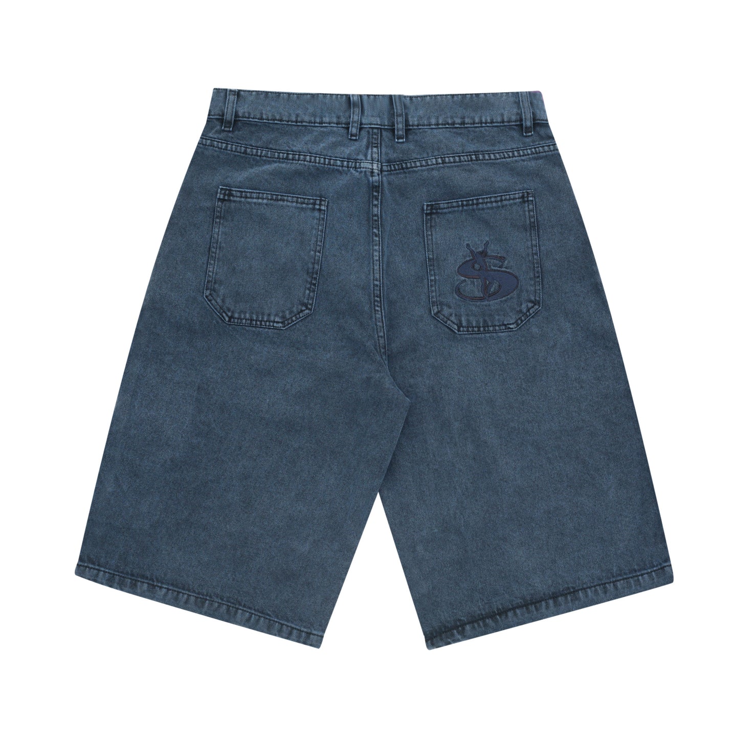 Phantasy Shorts (Overdyed Blue)
