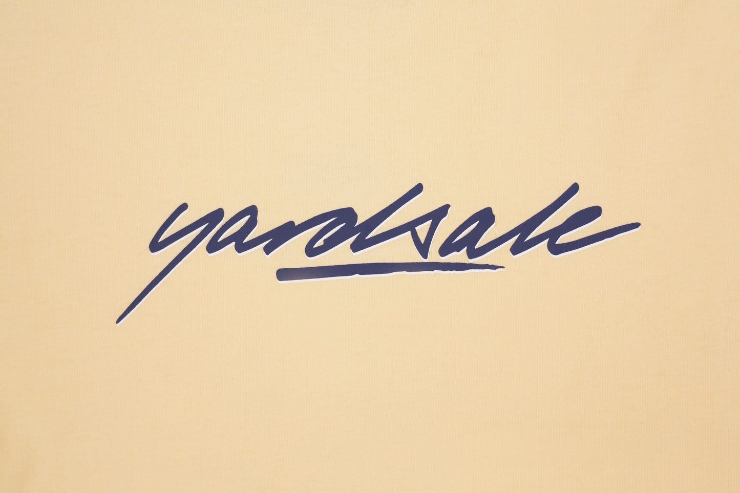 Script T-Shirt (Yellow)