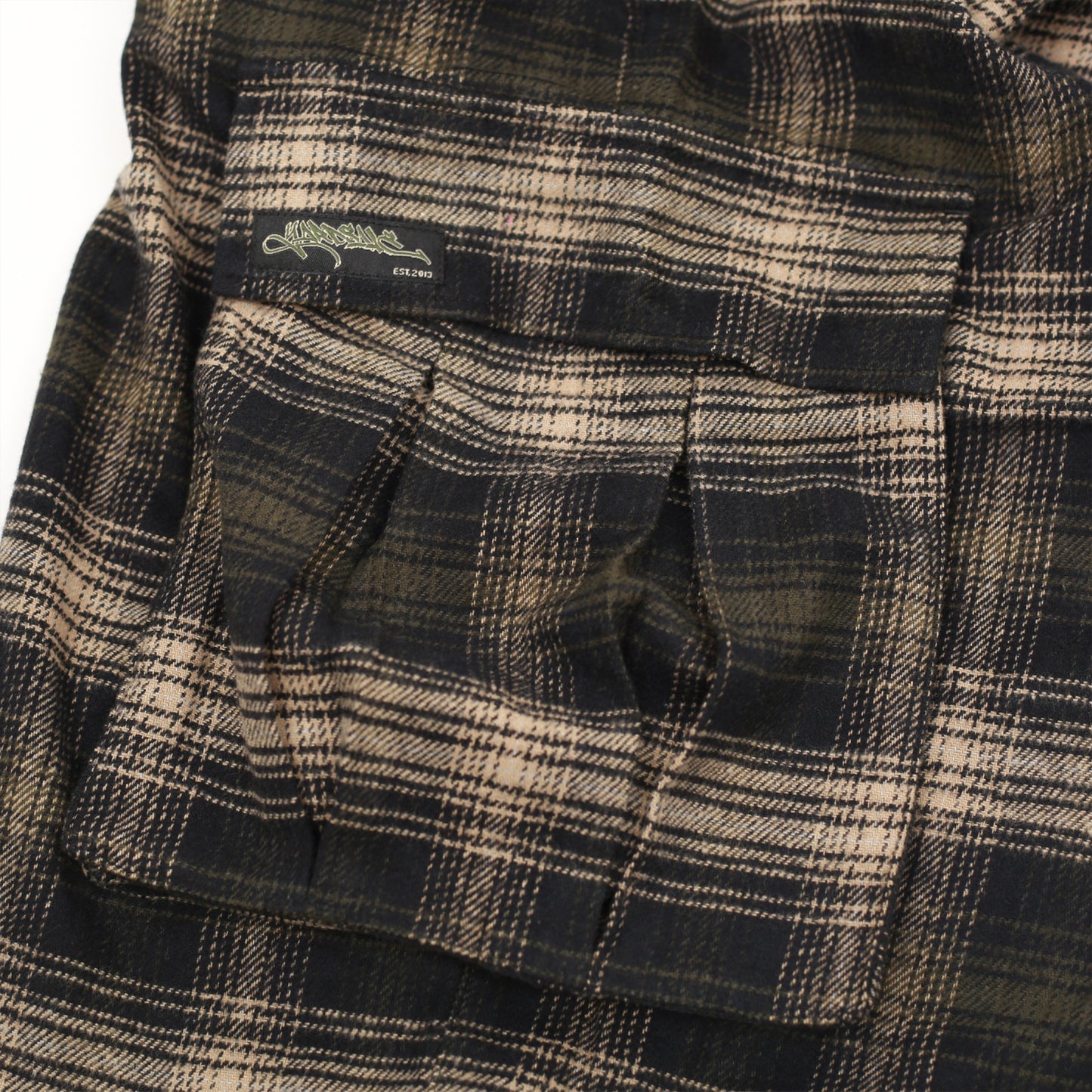 Shoreline Plaid Shorts (Brown)