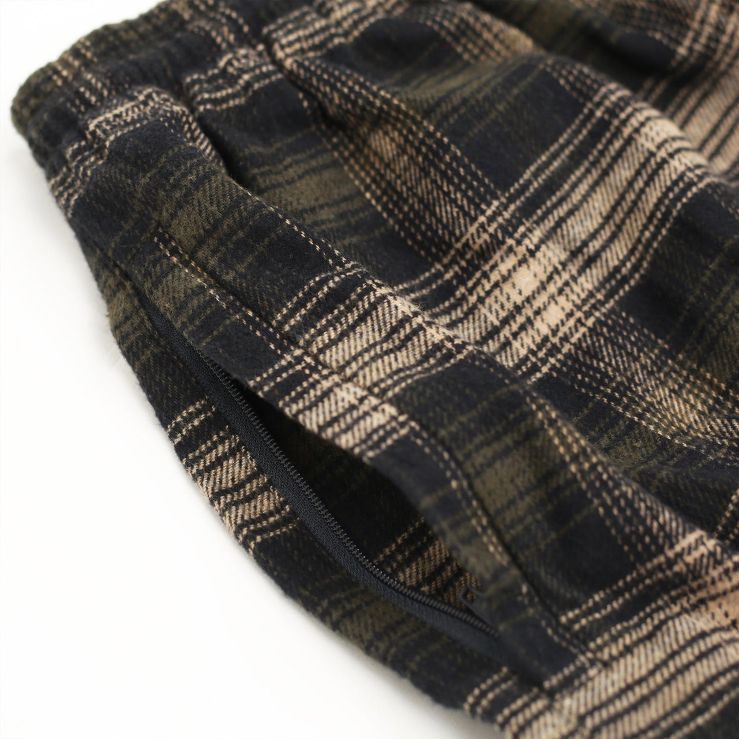 Shoreline Plaid Shorts (Brown)