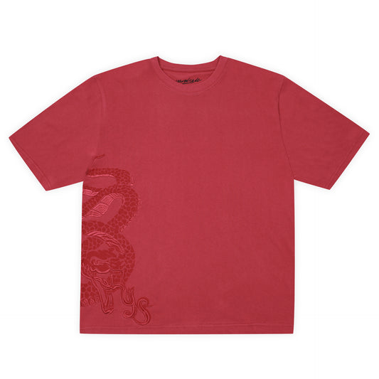 Snake EMB TShirt (Red)