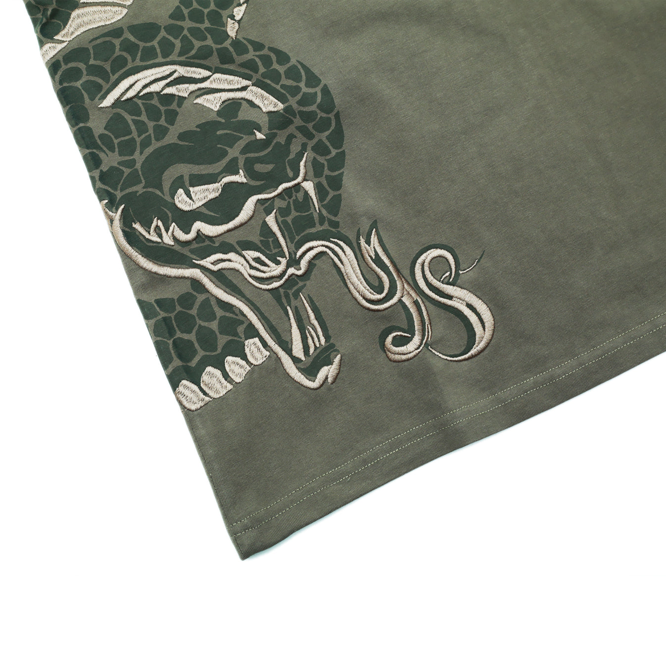 Snake EMB TShirt (Green)