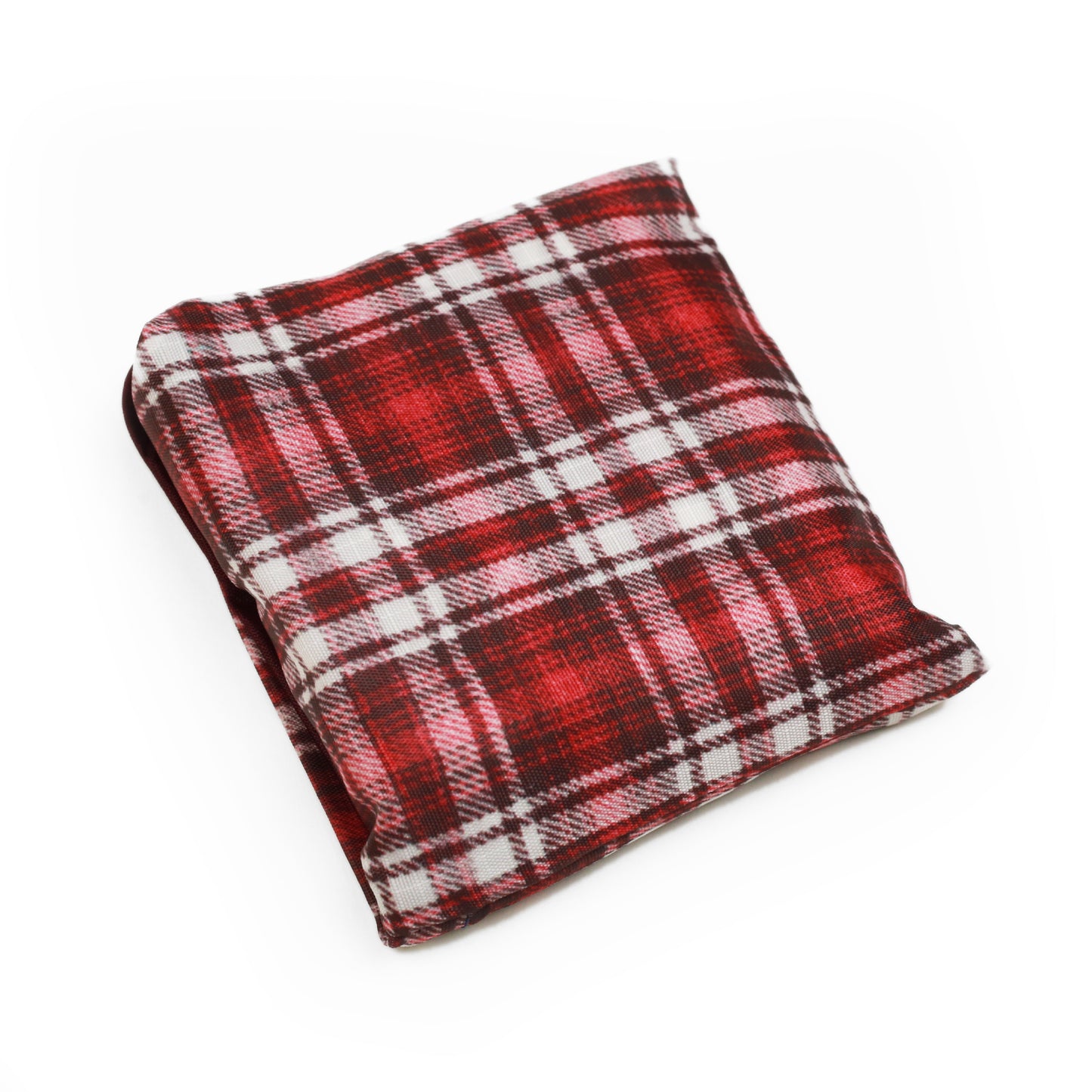 YS Plaid Tote Bag (Red)