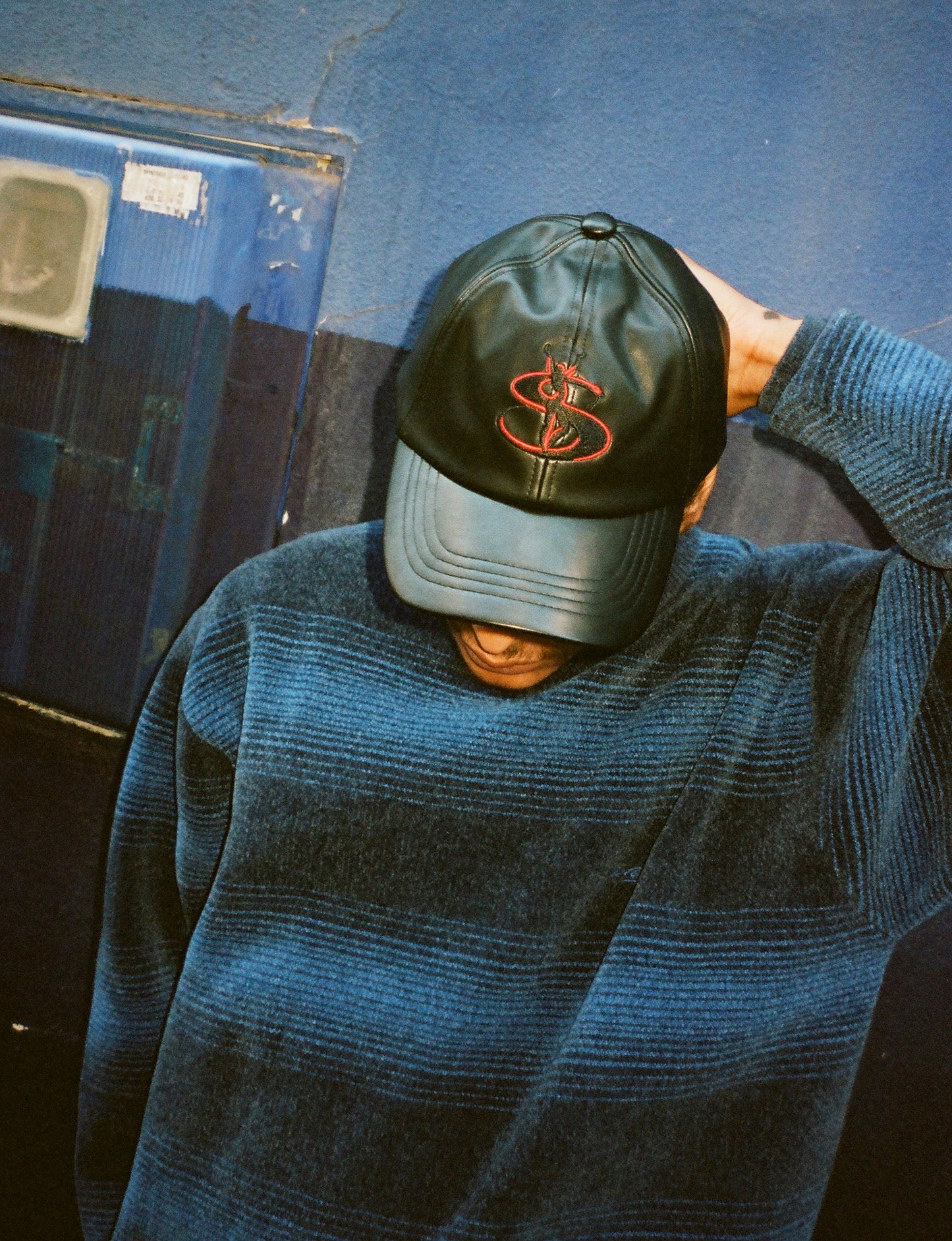 Leather Phantasy Cap (Black)