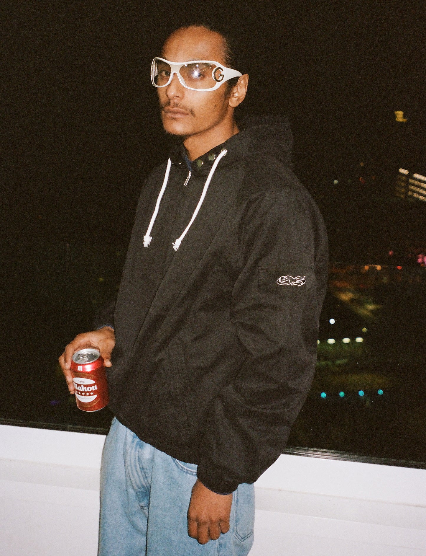 YS Hooded Jacket (Washed Black)