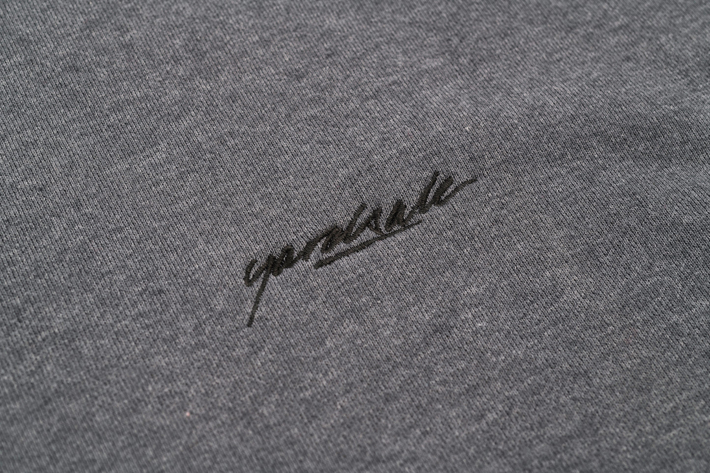 Script Crewneck (Navy Heather)