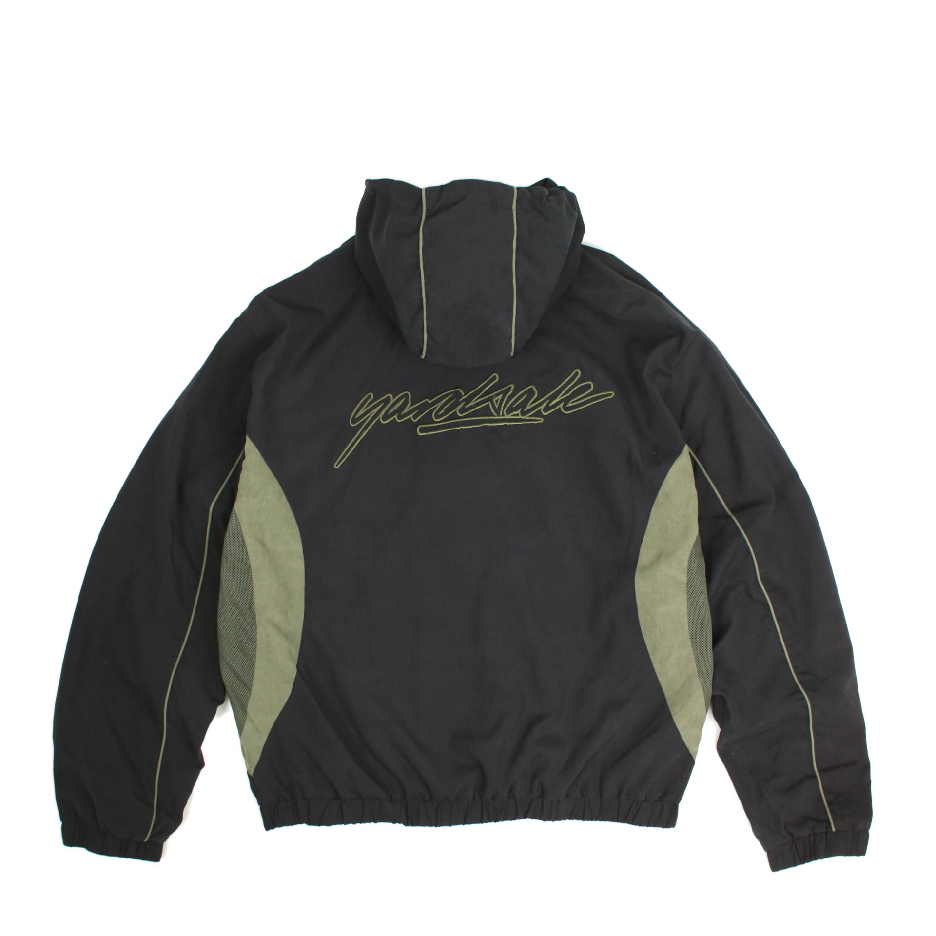 Luna Shell Track Jacket (Black) – YARDSALE