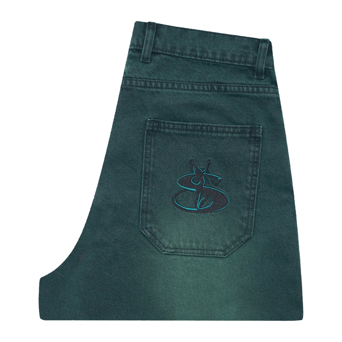 Faded Phantasy Jeans (Green)