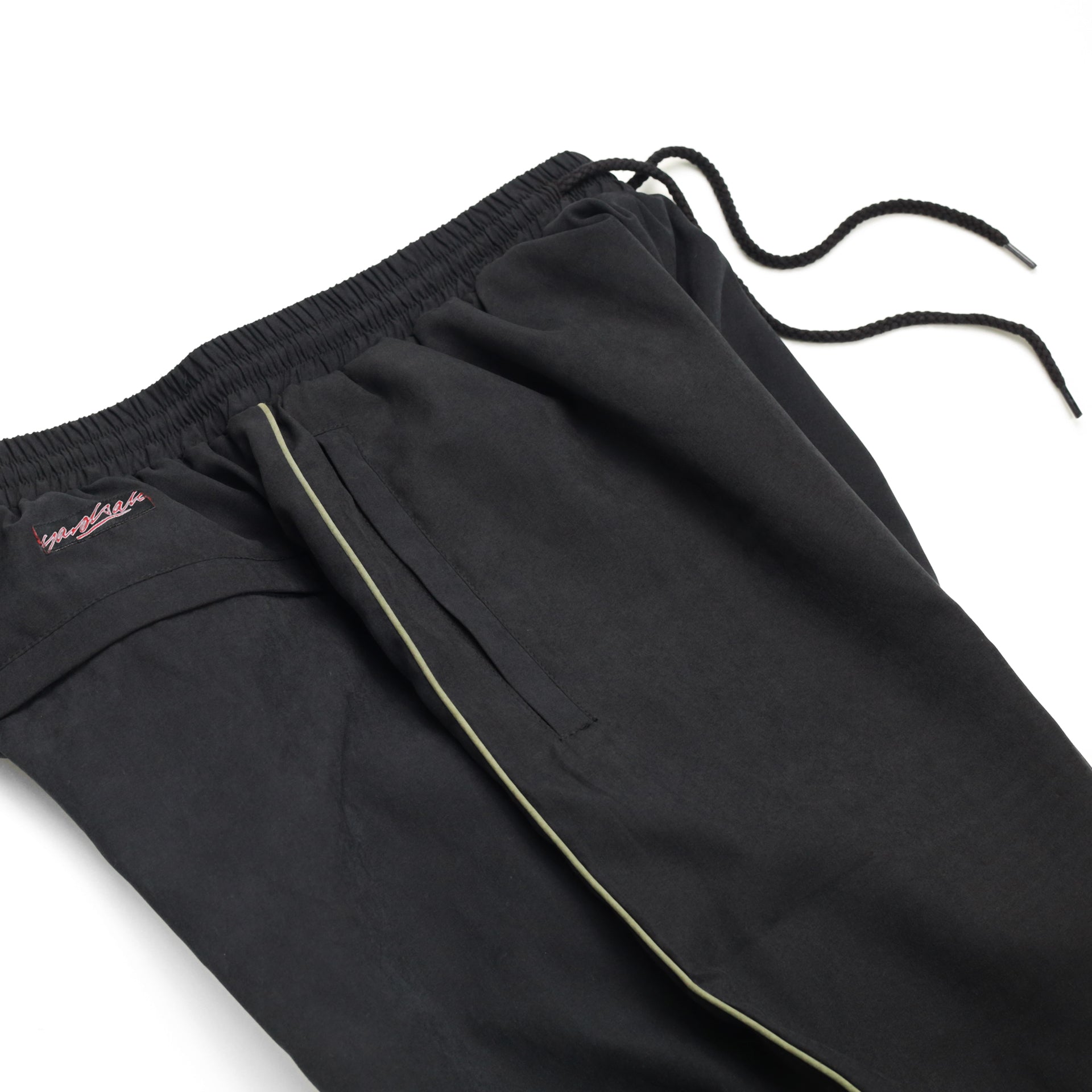 Luna Shell Track Bottoms (Black) – YARDSALE