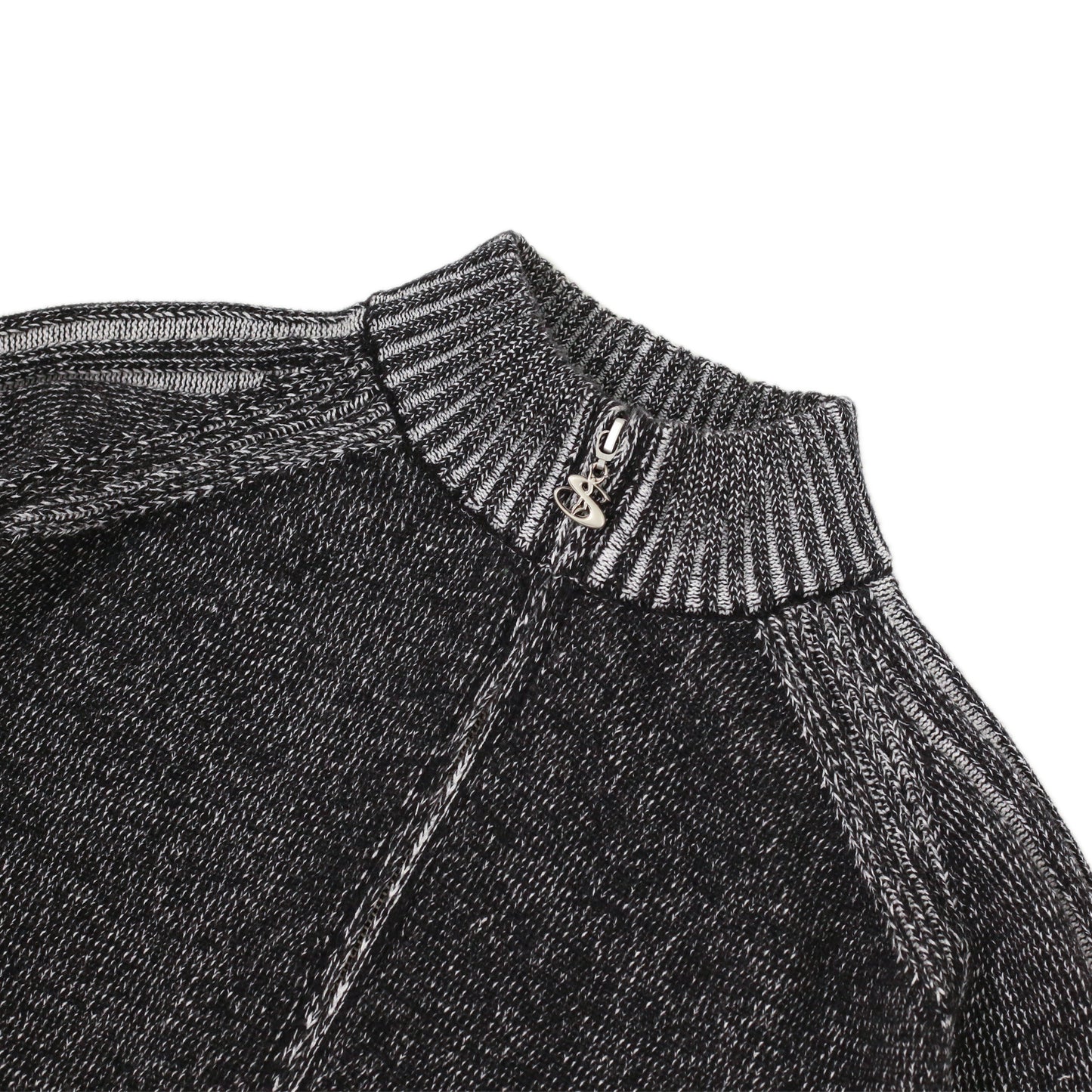 Heathered Phantasy Full-Zip (Black/Stone)