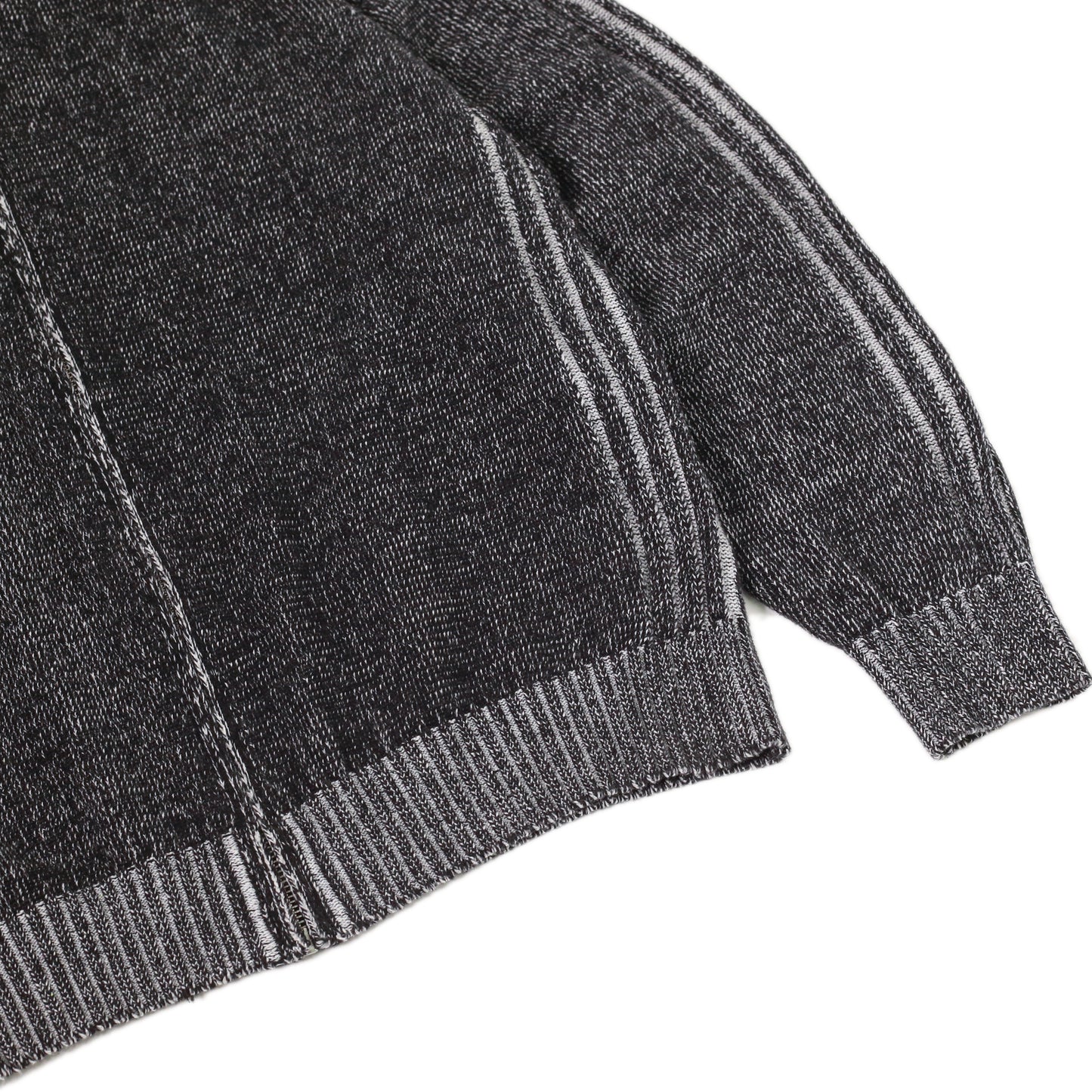 Heathered Phantasy Full-Zip (Black/Stone)