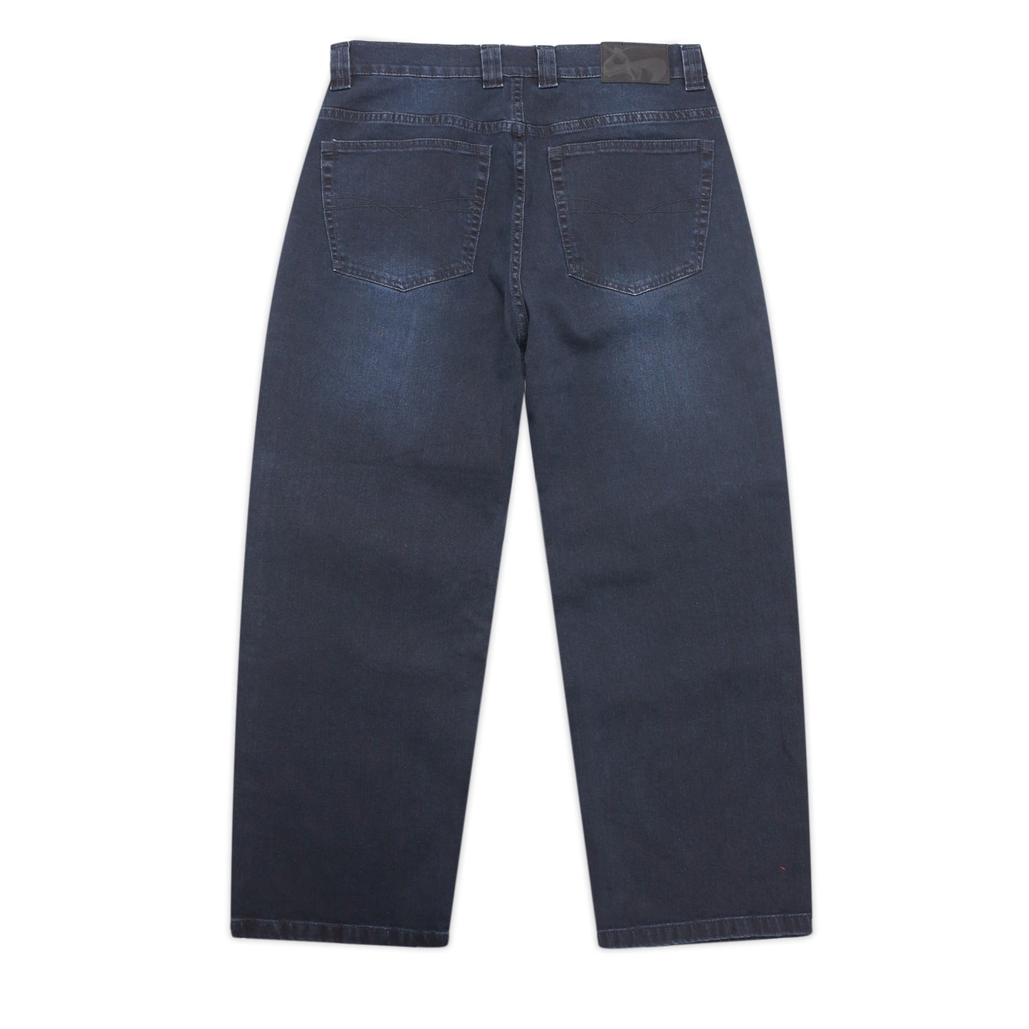 Ivory Slub Jeans (Dark Denim)
