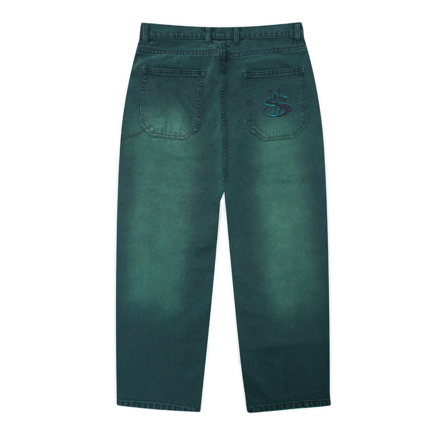 Faded Phantasy Jeans (Green)