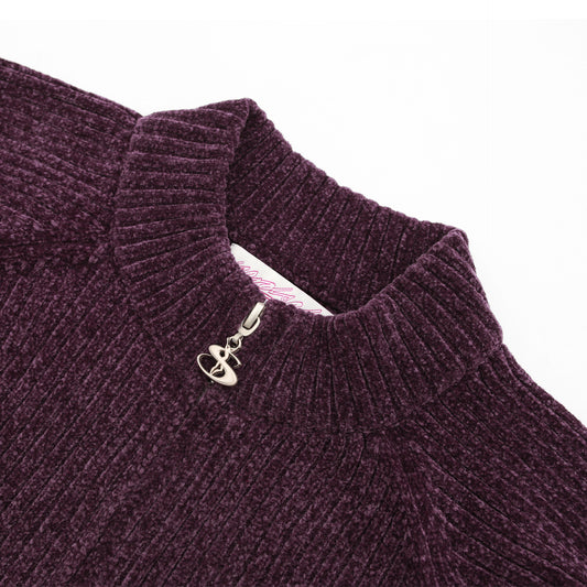 Phantasy Chenille Full Zip (Purple)