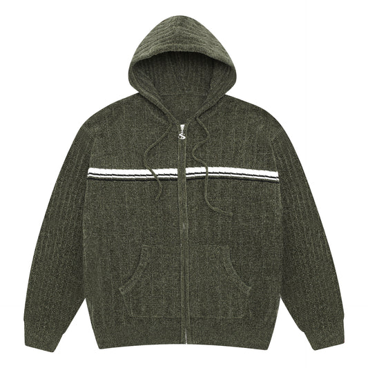 Phantasy Chenille Hood (Green)