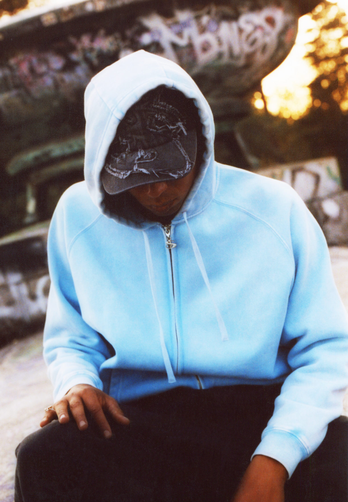 Sundown Hood (Baby Blue)