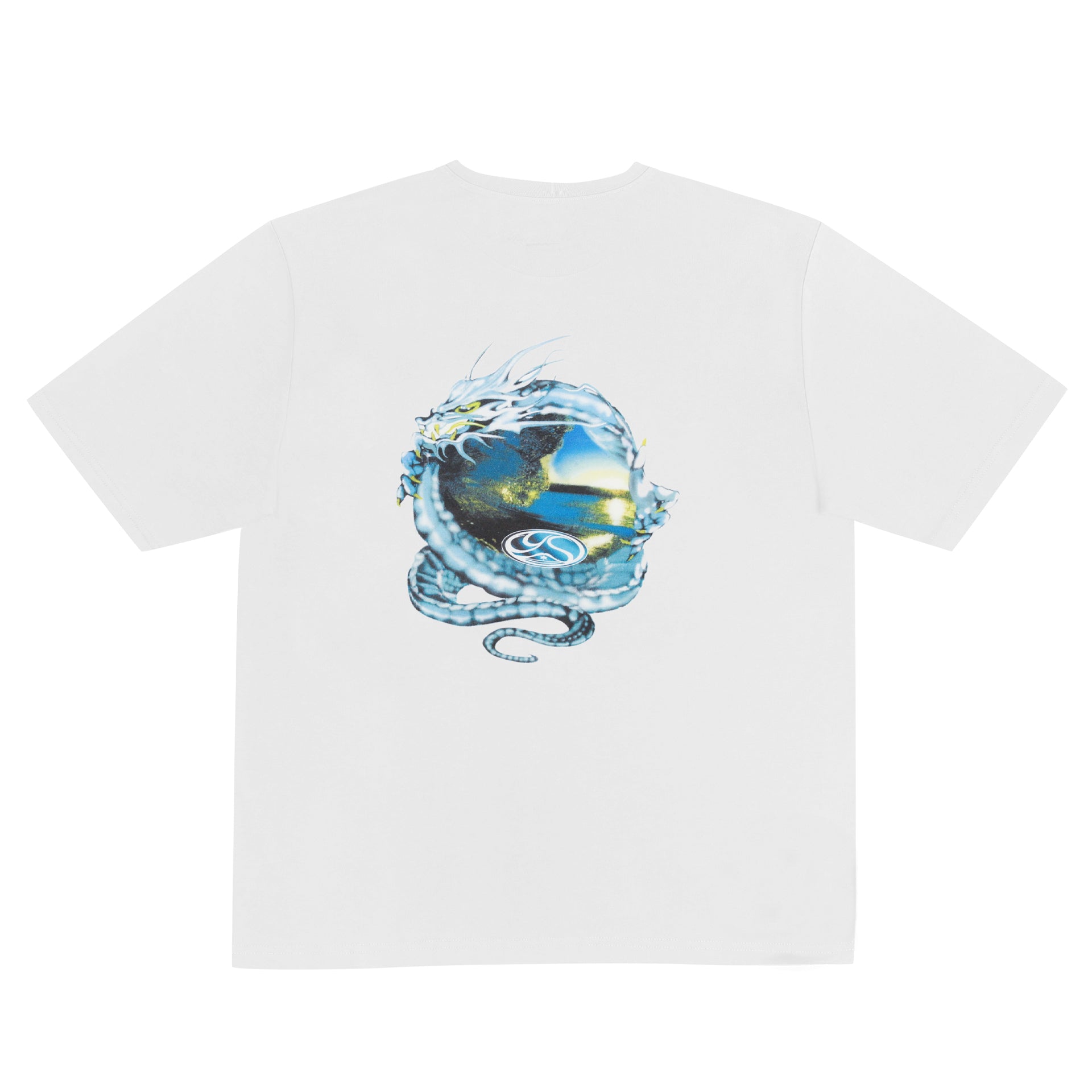 完売前に【yardsale】UK発 Wave Serpent Tシャツ 半袖 YS ロゴ Wave Serpent T-Shirt (White) – YARDSALE