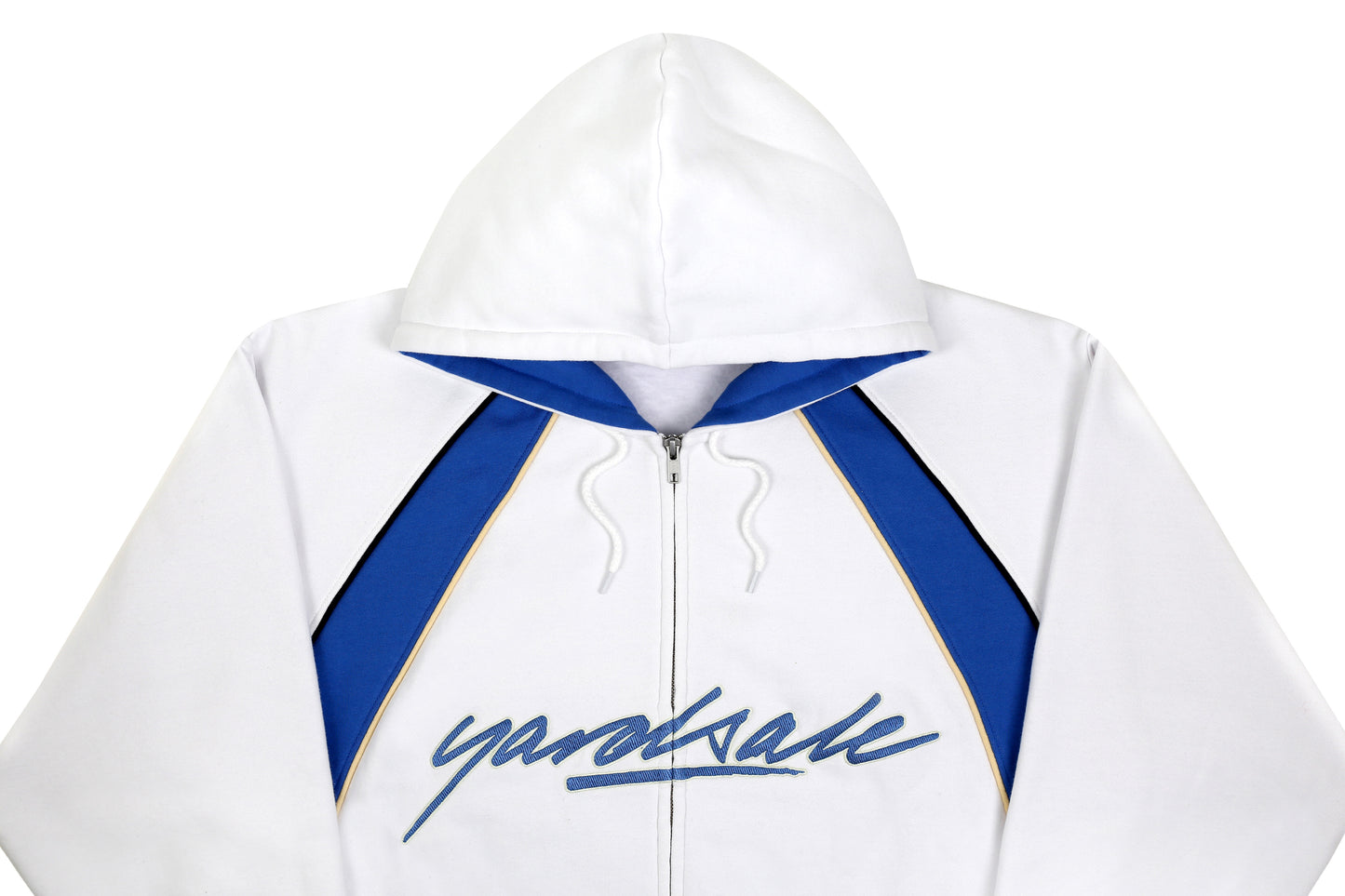 Bay Hood (White/Blue)