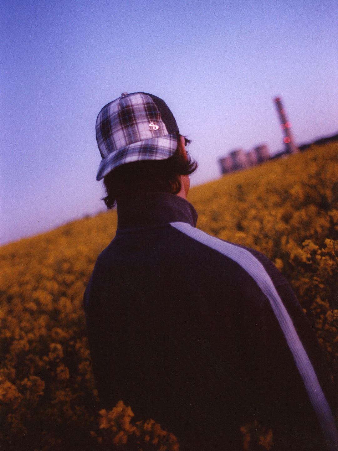 Phantasy Plaid Cap (Brown)