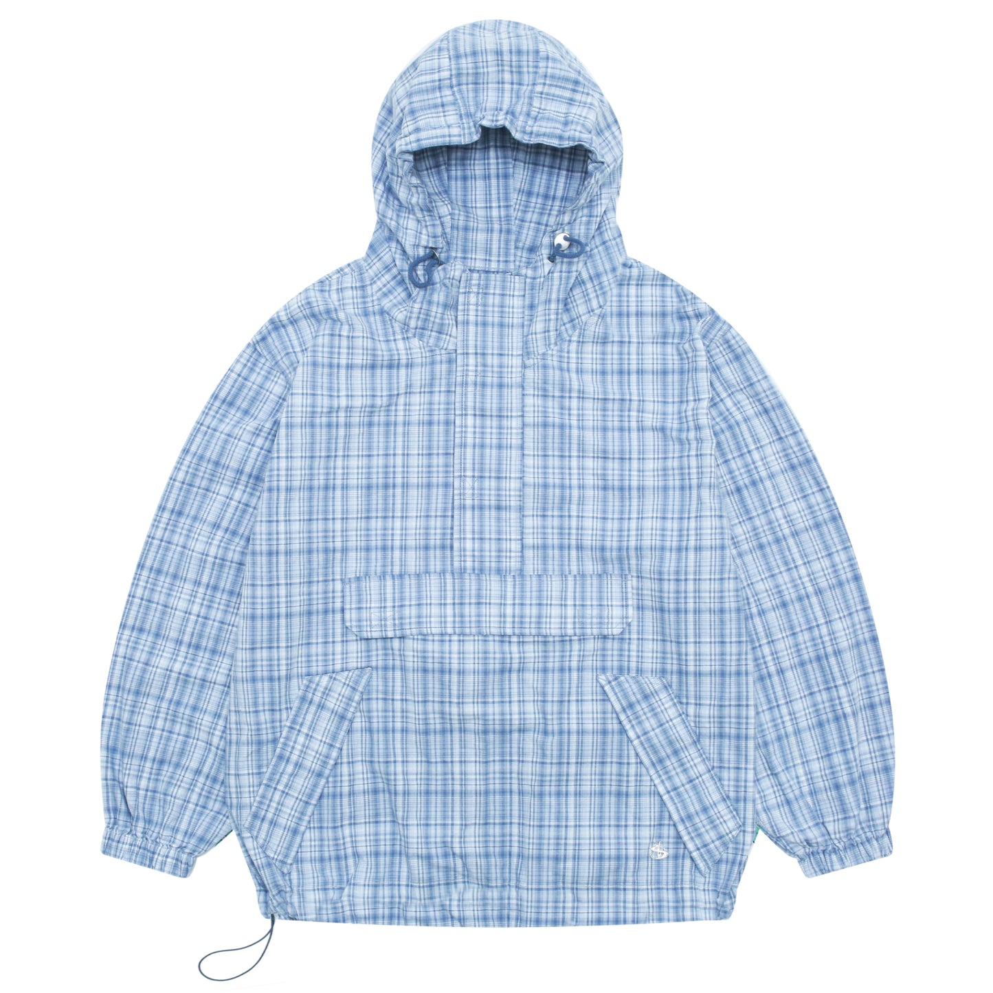 Plaid Pullover (Blue/White)