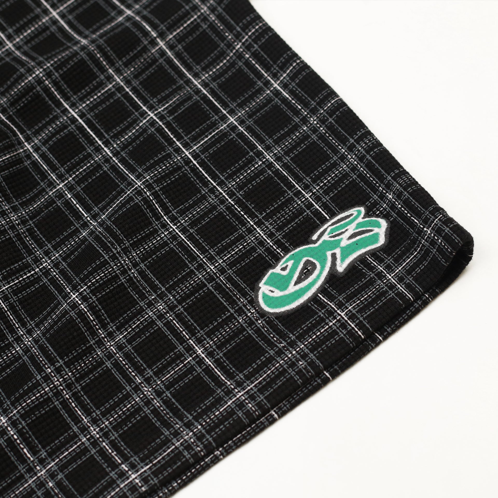 パンツ yardsale check shorts Check Waffle Shorts (Black) – YARDSALE