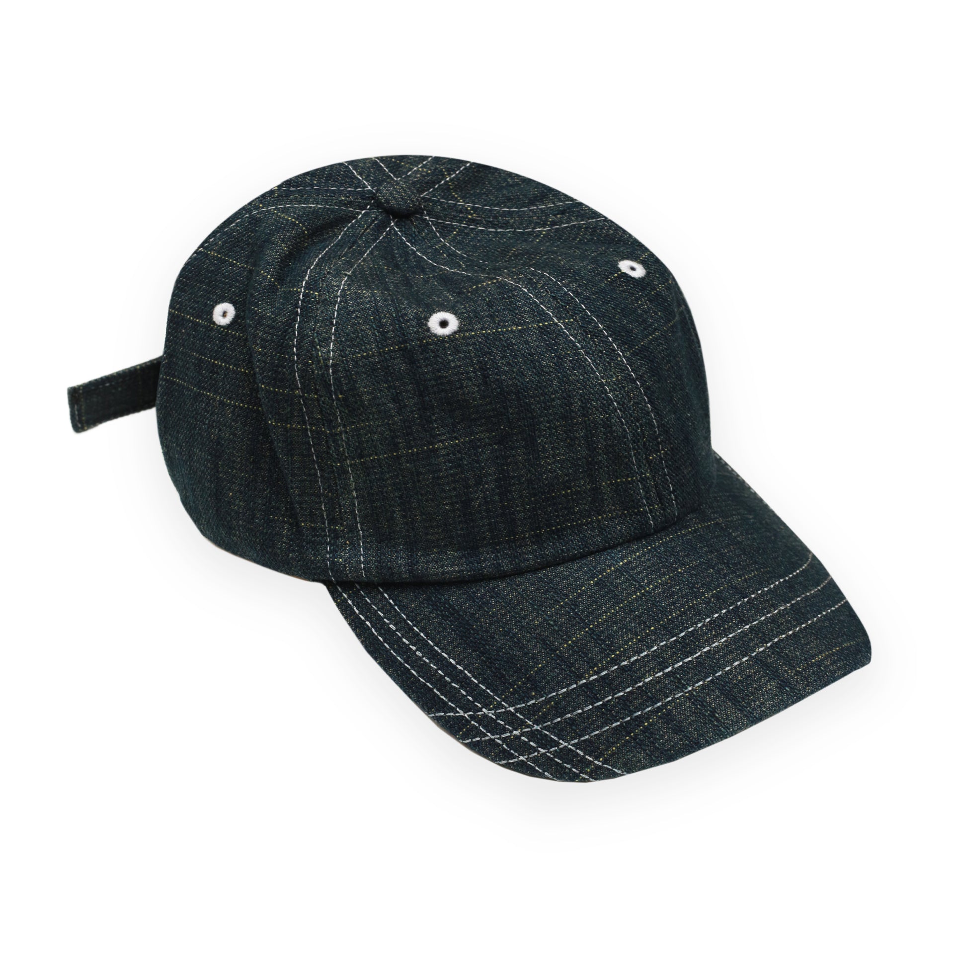 Faded Slub Denim Cap (Dark Blue) – YARDSALE