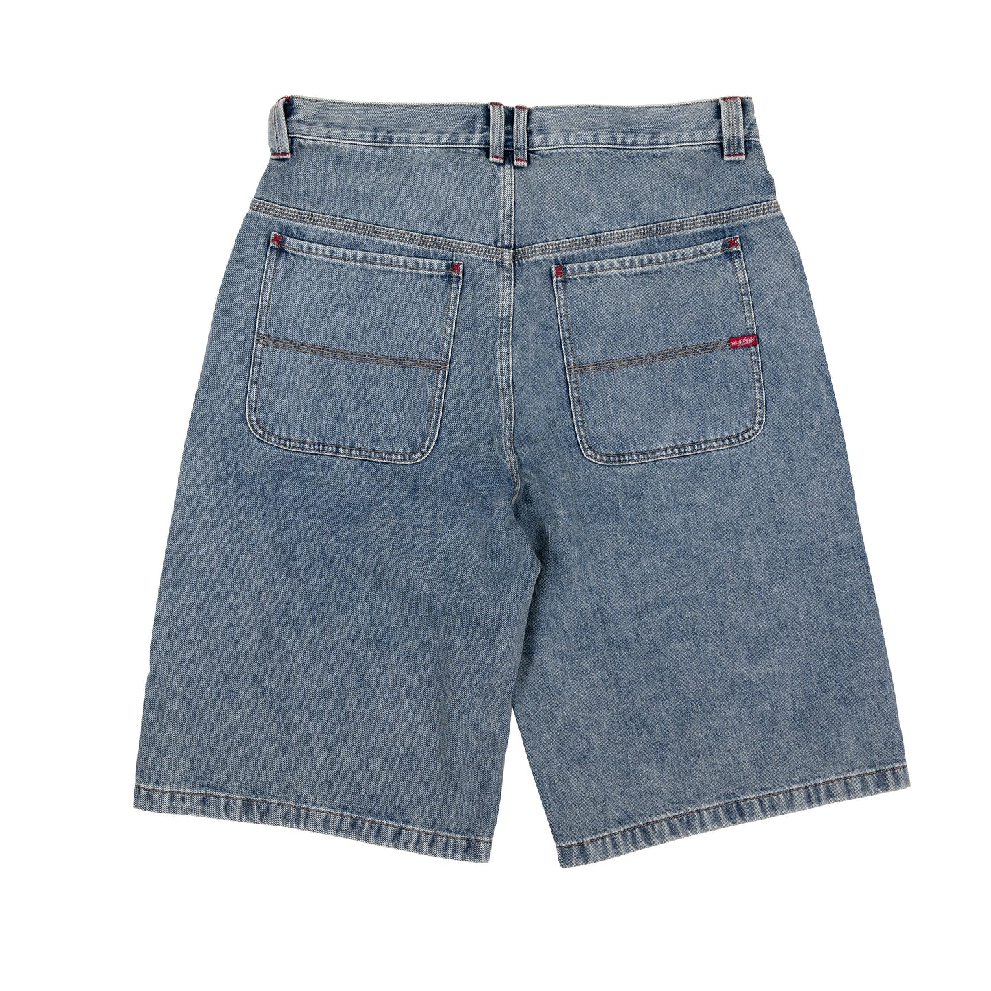 Slub Denim Shorts (Denim)
