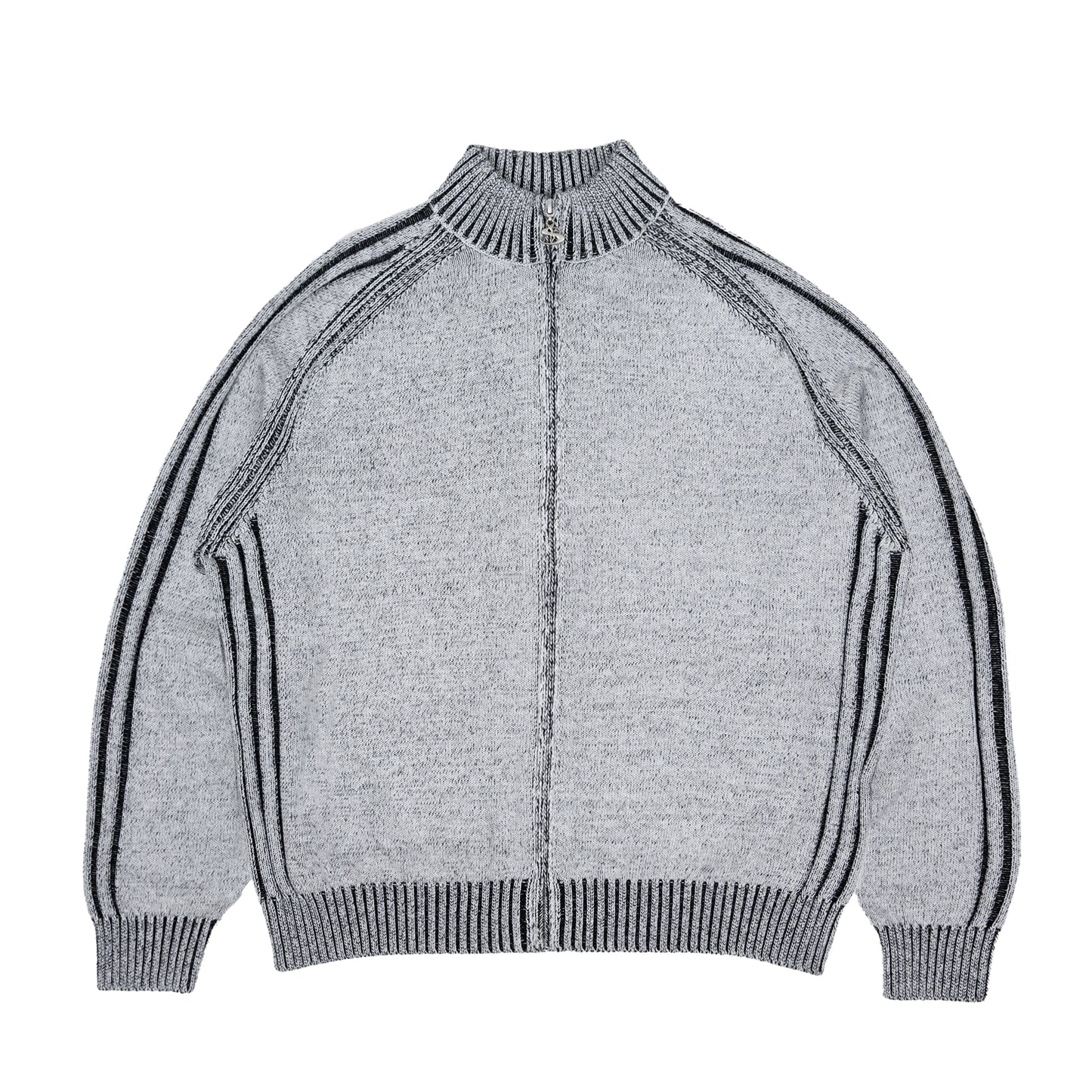 Heathered Phantasy Full-Zip (Stone/Black)