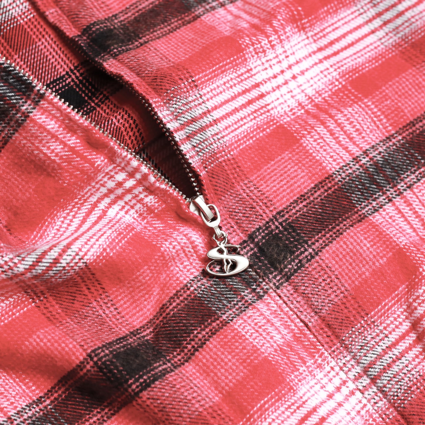 Tartan Fullzip Hood (Red)