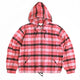 Tartan Fullzip Hood (Red)
