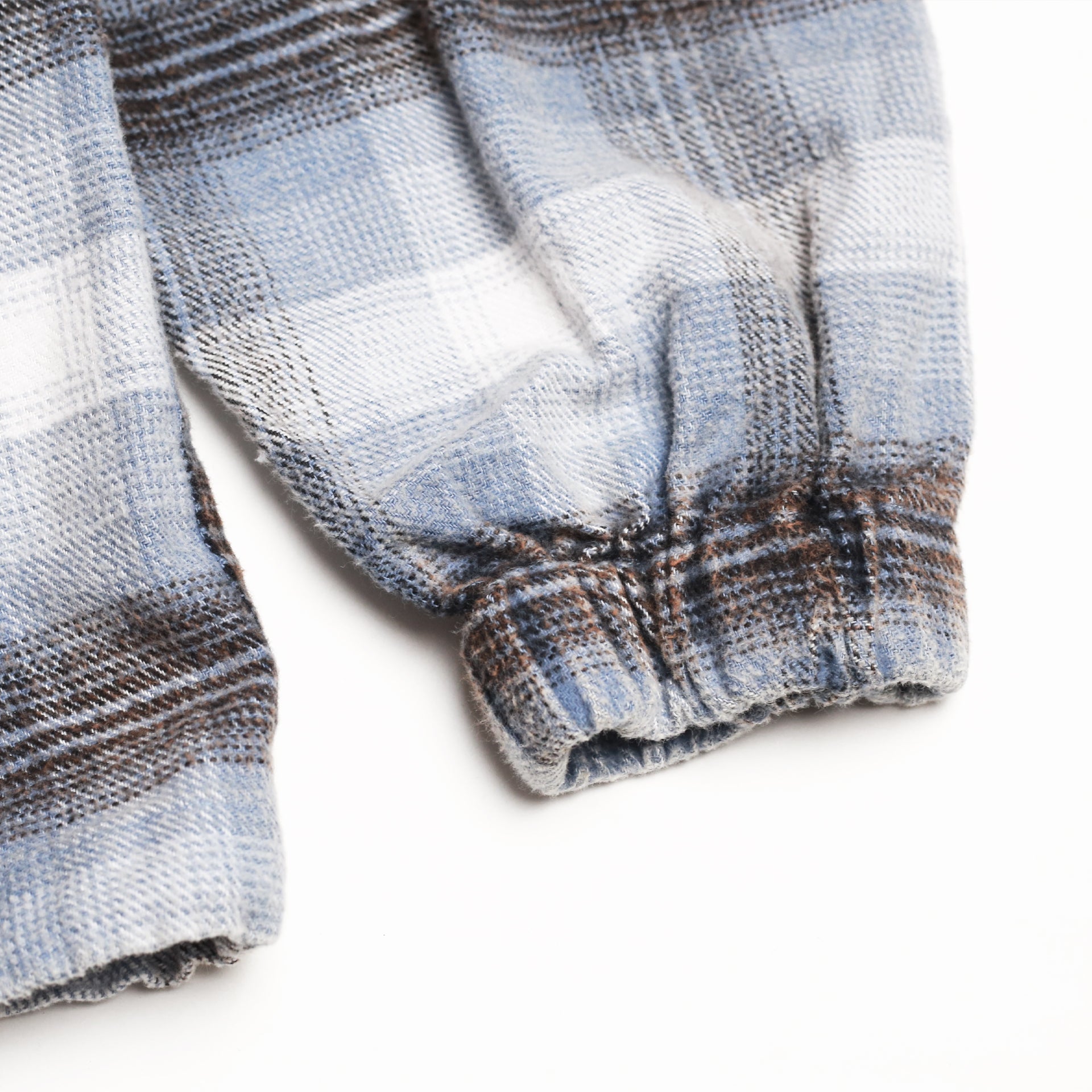 Tartan Fullzip Hood (Blue) – YARDSALE