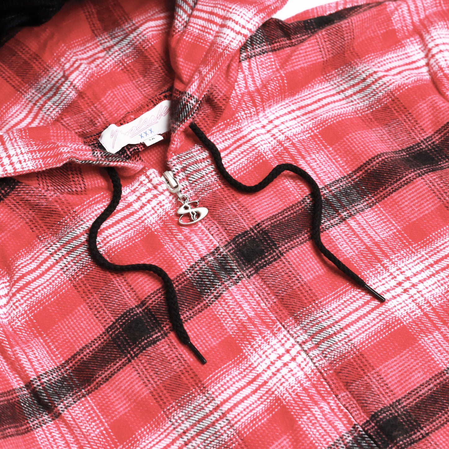 Tartan Fullzip Hood (Red)