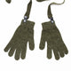 Chenille Gloves (Green)