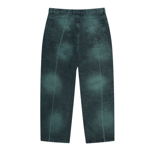 Bleached Phantasy Jeans (Emerald)