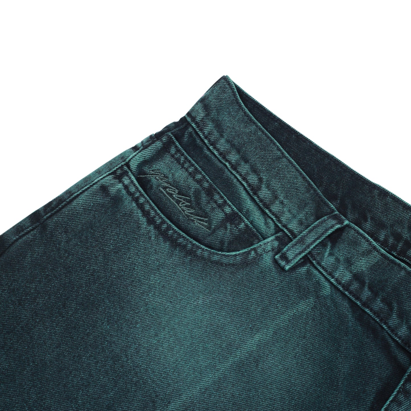 Bleached Phantasy Jeans (Emerald)