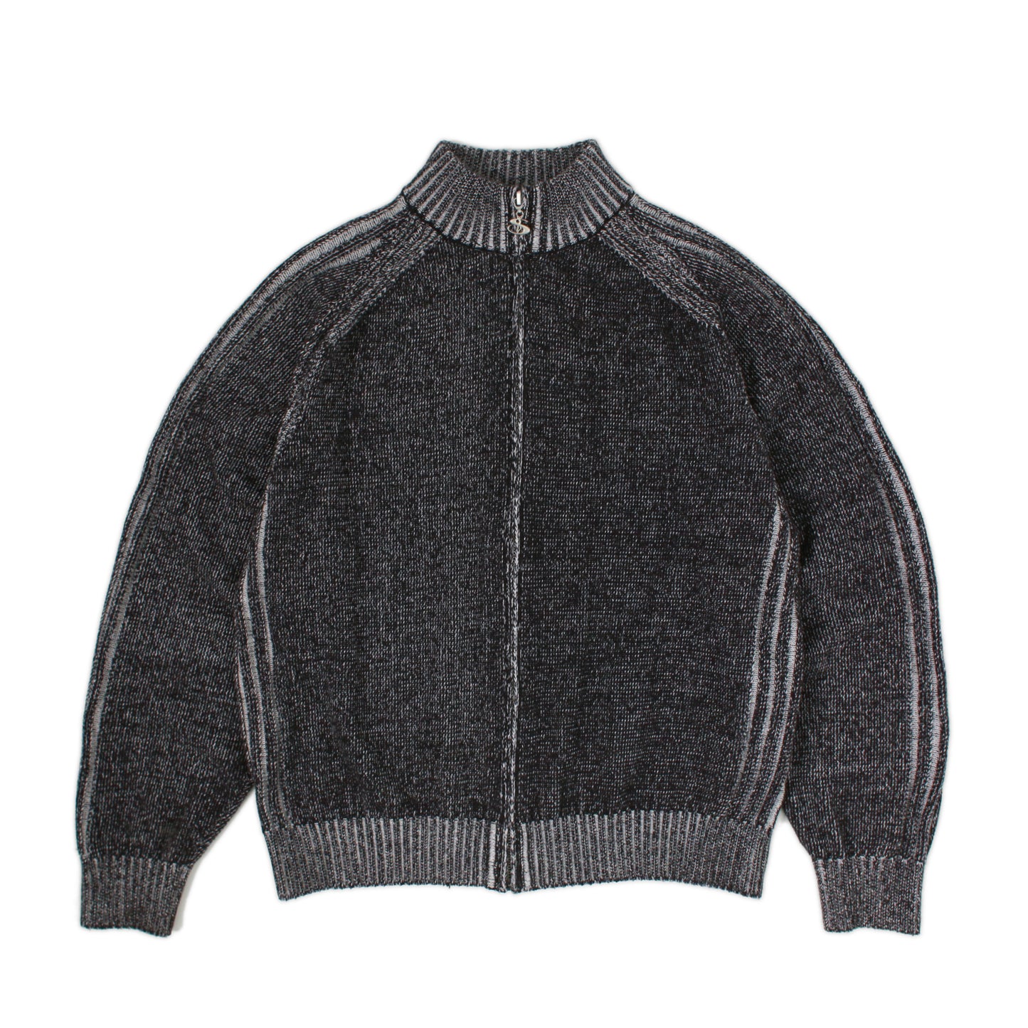 Heathered Phantasy Full-Zip (Black/Stone)