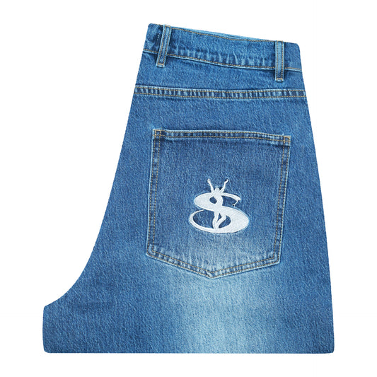 Phantasy Panel Jeans (Denim)