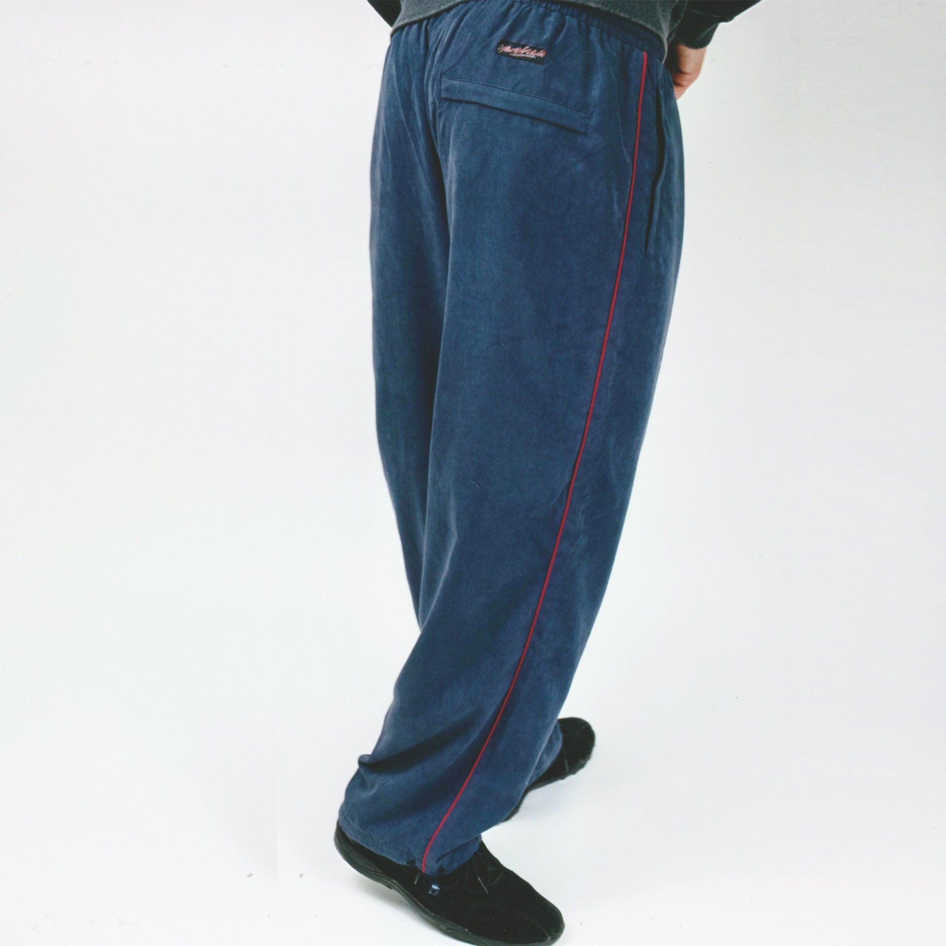 Luna Shell Track Bottoms (Navy/Red) – YARDSALE