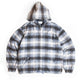Tartan Fullzip Hood (Blue)