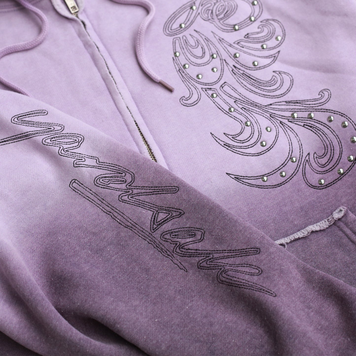 Ombre Hood (Purple)