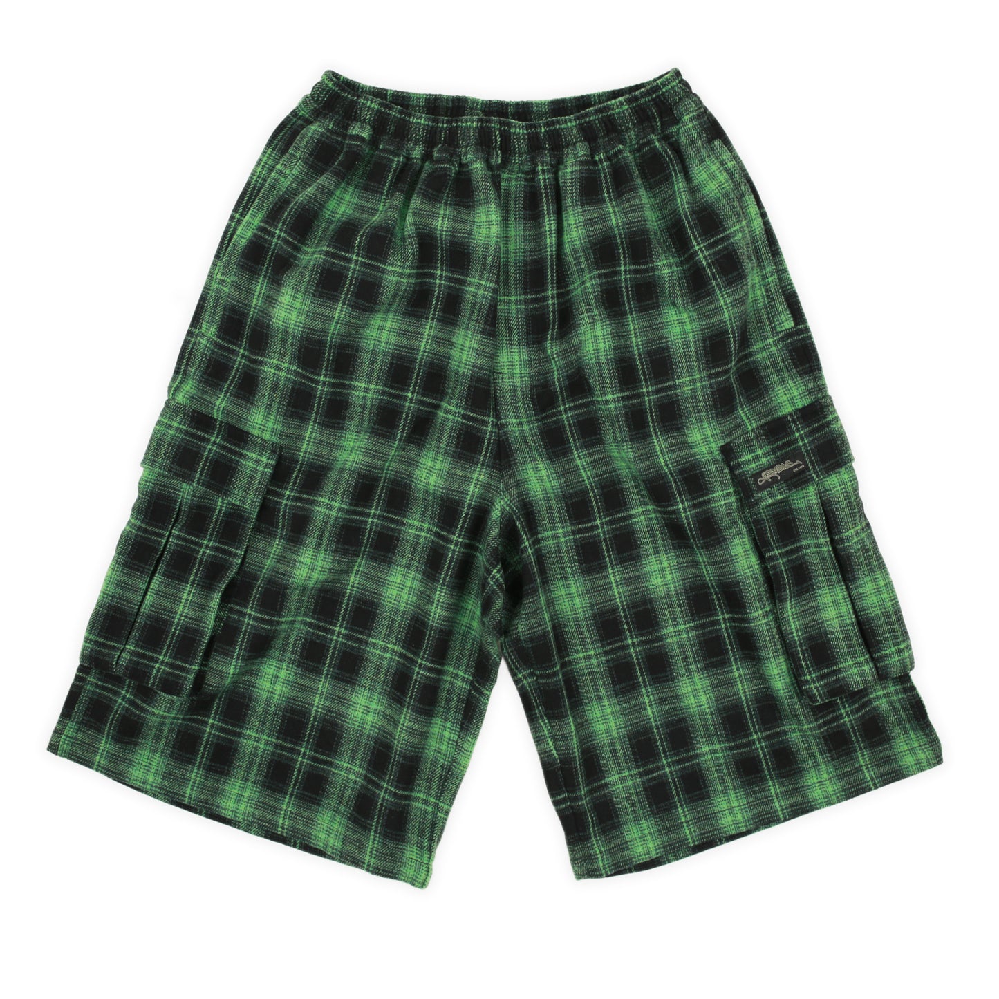 Shoreline Plaid Shorts (Green)