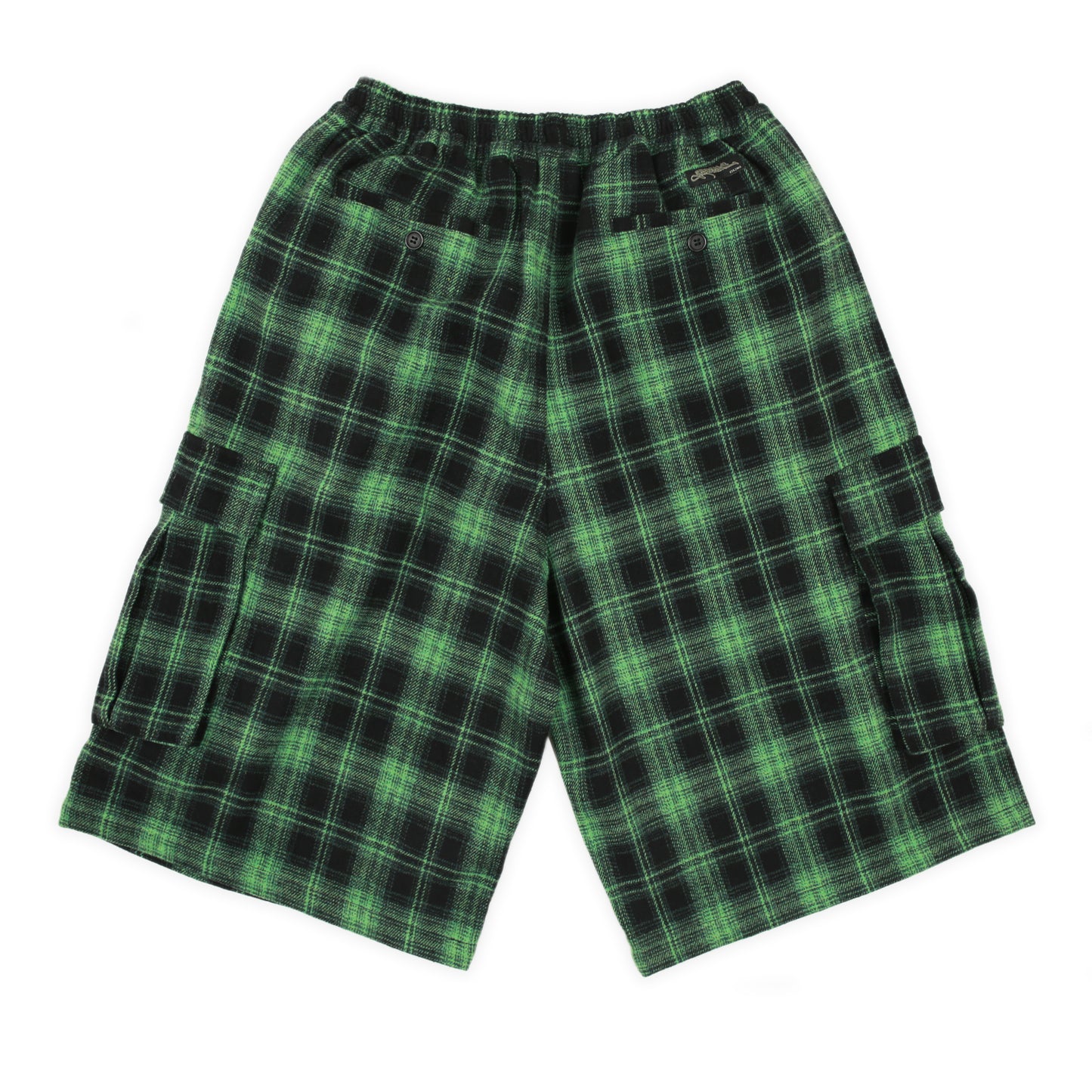 Shoreline Plaid Shorts (Green)