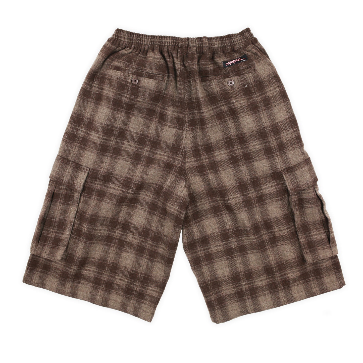 Shoreline Plaid Shorts (Brown)