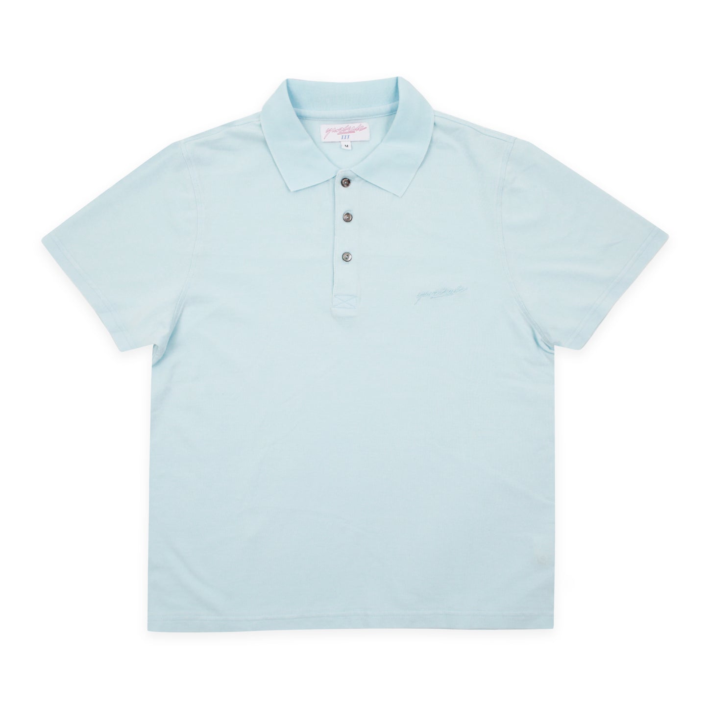 Pique Polo (Blue)