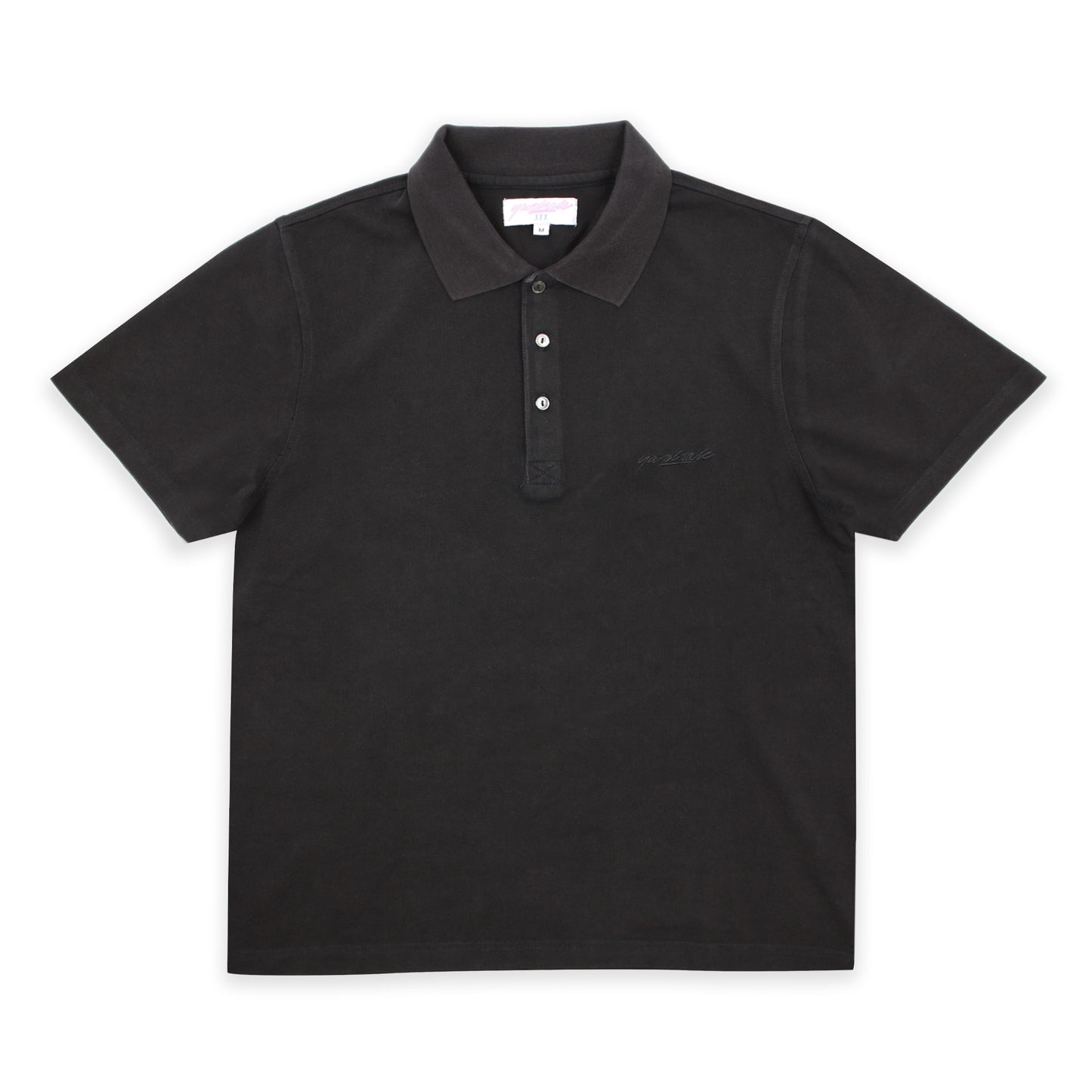 Pique Polo (Black)