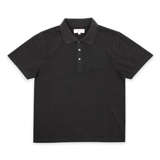 Pique Polo (Black)
